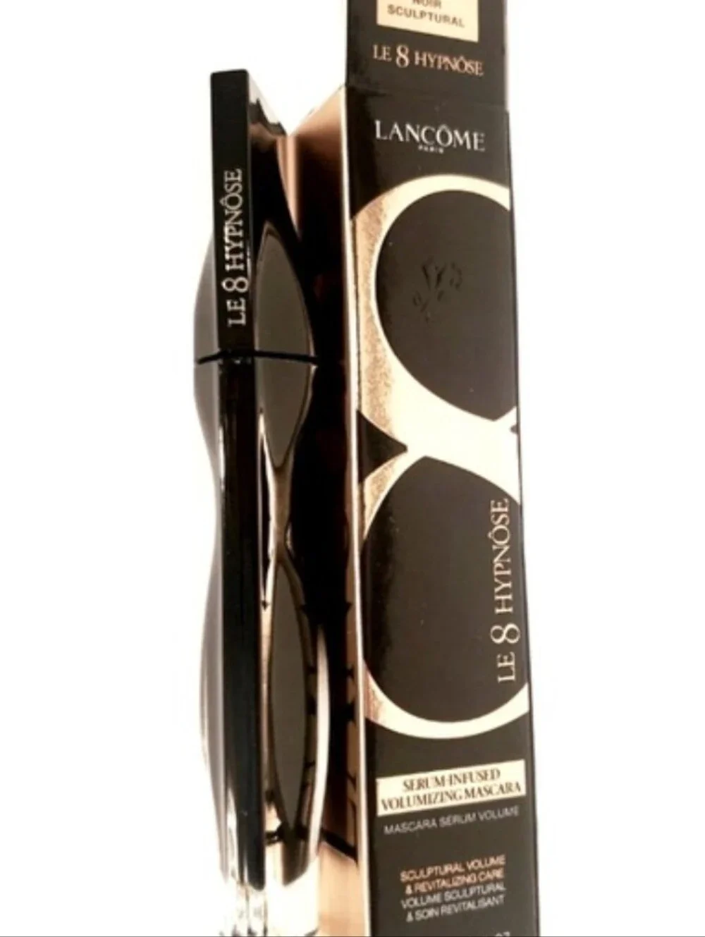 Lancome Le 8 Hypnose Noir Sculptural Serum Infused Mascara Full Sized New In Box